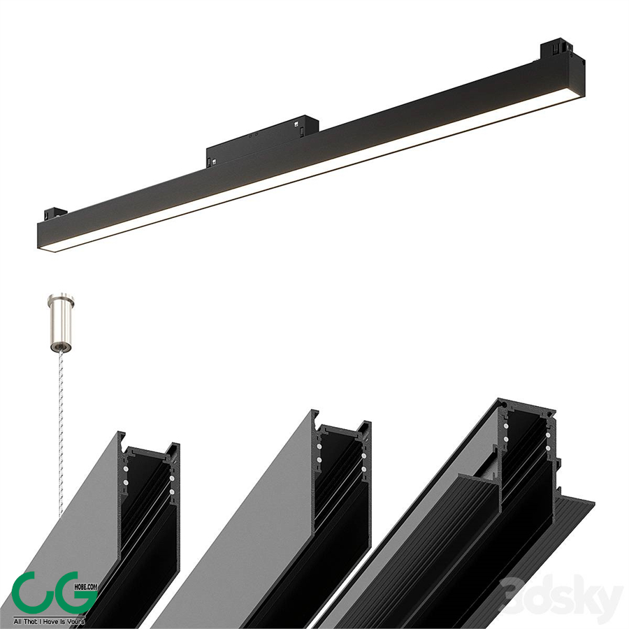 Arte Lamp Linea A4633PL-1BK PRO $7 Royalty free